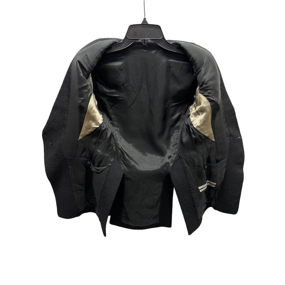 Rick Owens Sisyphus F/W 18 Linen/Camelhair Black Blazer 42 / US 6 - Picture 4 of 6